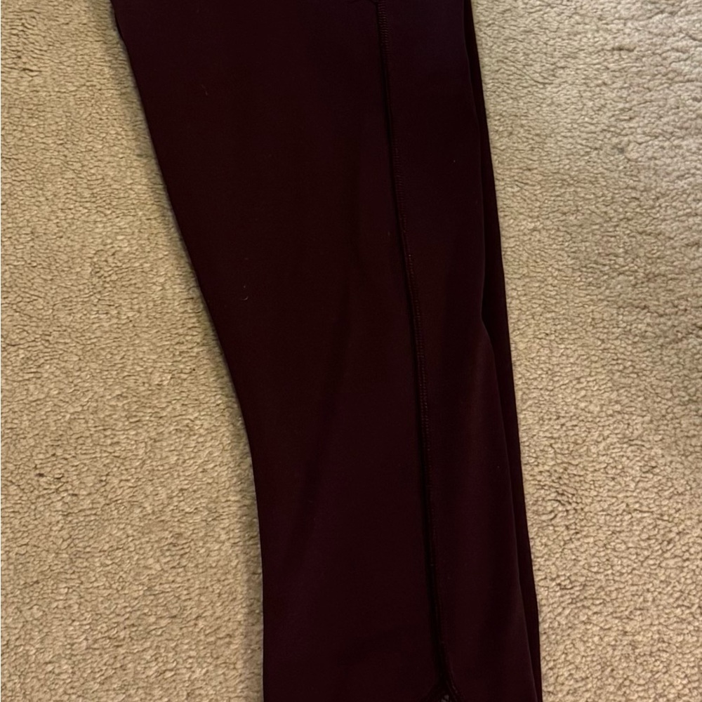 Lululemon Pace Queen‎ 7/8 Leggings Raspberry Pink Womens Size 6. - Picture 8 of 10
